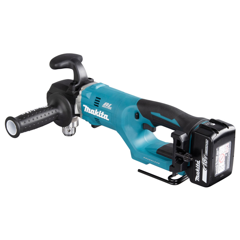 Makita Cordless Angle Drill LXT 18V, 13mm Chuck, 0–1,400 RPM, 2.8 kg DDA450ZK