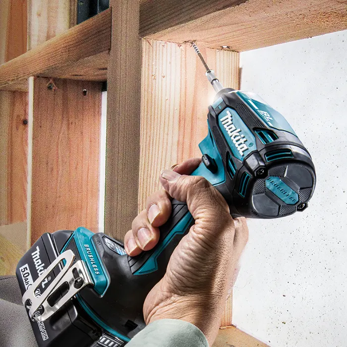 Makita Cordless Impact Drive, Brushless Motor, 4 Modes, 18V, 0 ~ 3,800rpm, 170Nm, 0.82kg DTD172RTJ