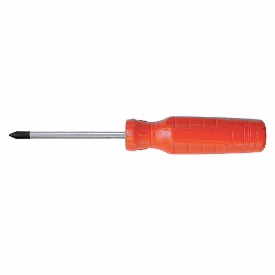 Proto Alloy Steel General Purpose Slotted Screwdriver, with 8 inch Shank and 3/16 inch Slotted JC31608R