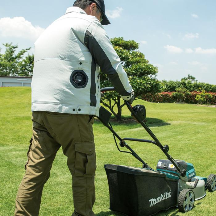 Makita Cordless Fan Jacket, 18V / 12V Lithium-Ion , Medium, Brushless Motor, 7 Air Flow Modes + Turbo Mode DFJ213ZM