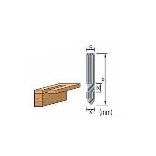 Makita Accessories, Panel Pilot Bit, 6mm D-12348