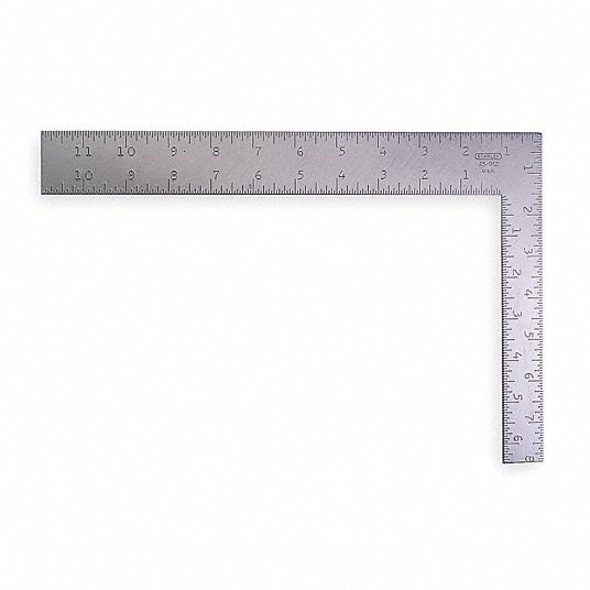 ستانلي أداة قياس مربعة للنجارين, من الفولاذ, 12 × 8 بوصة 5C961