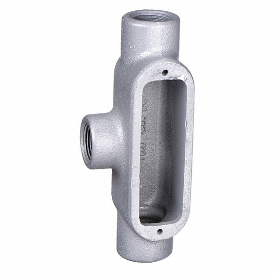 Appleton Electric Conduit Outlet Body, Conduit Outlet Body Material Iron, 3/4 in T28