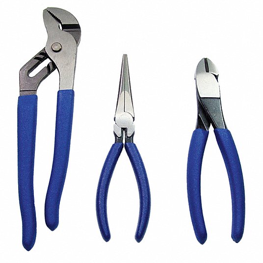 Westward Plier Set, Blue, Fully Polished 10Z815