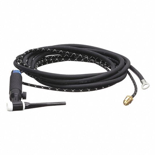 ميلر اليكتريك طقم شعلة TIG, A-200V, 12-1 / 2 قدم, مطاط WP-26V-12-2