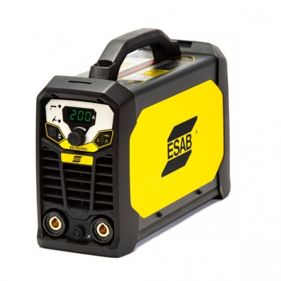 Esab ARC / TIG Welding Machine, Welds Electrodes Up To 4 mm, 200 Amperes, 110 & 220V, Single Phase, 8.4kg ROGUE ES200i Pro