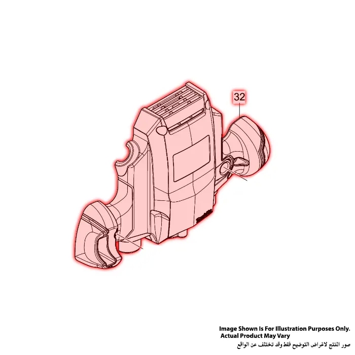 Makita Housing Set, For M3601 183E23-4