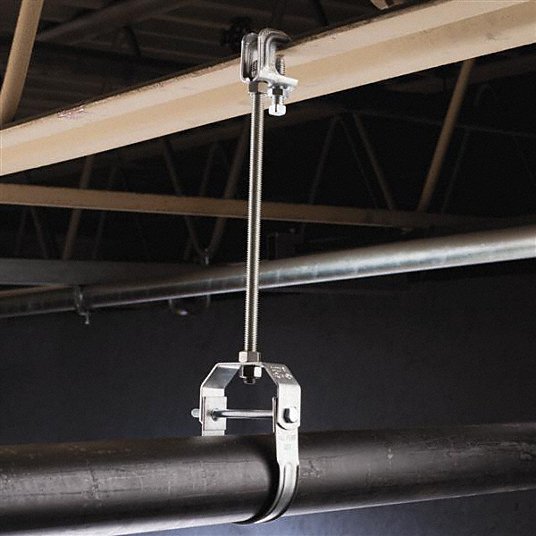 Caddy Adjustable Clevis Hanger, Electro-Galvanized/Pre-Galvanized Steel 4010075EG