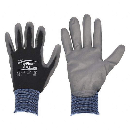 Ansell Coated Gloves, size 9, 1 PR 11-600-9