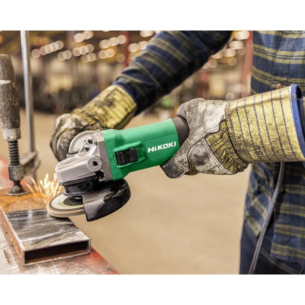 Hikoki Angle Grinder Machine 5 inch, 1200 W, Soft Start G12SW2YFZ