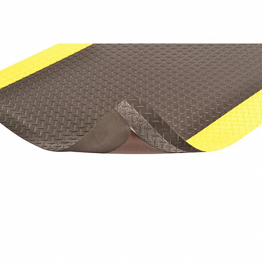 Notrax Antifatigue Mat, Vinyl Tile, 5 ft x 3 ft, 1 EA 975S0035BY