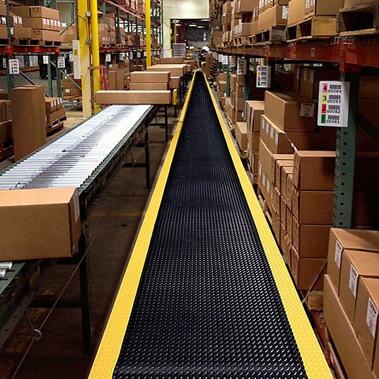 Notrax Antifatigue Mat, Vinyl Tile, 5 ft x 3 ft, 1 EA 975S0035BY