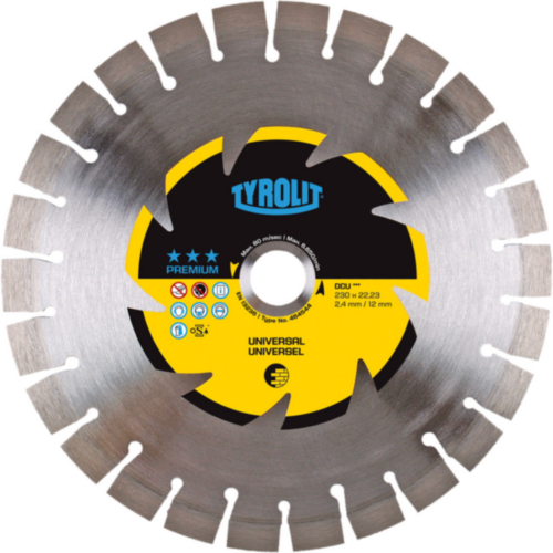 Tyrolit TABLE SAW BLADE XBT, 900 X 4,8 X 60mm 338399/34171020
