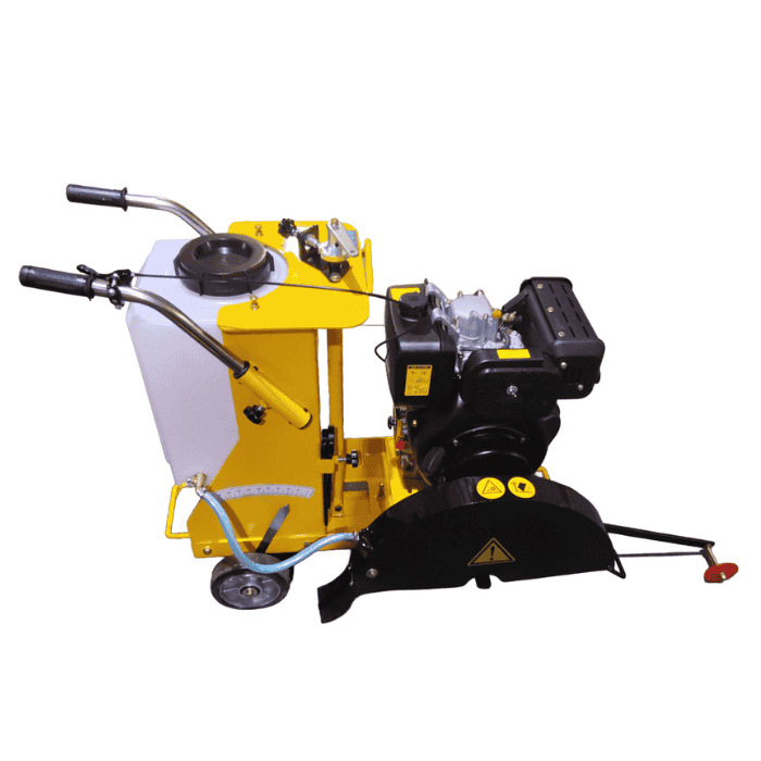Kc Power Asphalt & Concrete Cutter, Diesel, 10HP, Cutting Depth 14cm, 129kg KC-CNQ16-D
