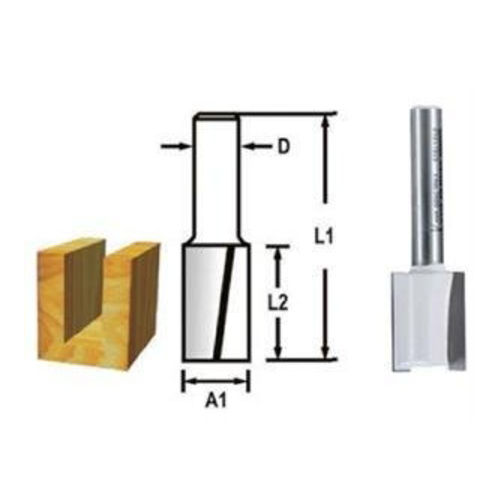Makita Straight Router Bit, 8 X 16mm  D-47503