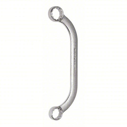 Proto Box End Wrench, Satin, 5/8 inch 3/4 inch Head Size, 7 1/4 inch Overall Length, Offset J1731