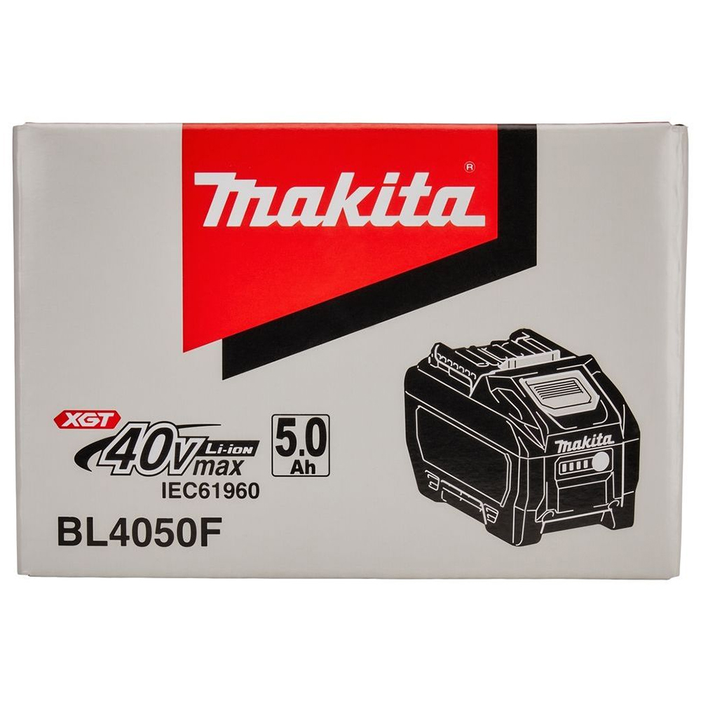 Makita Lithium Ion XGT Battery, 40V 5.0Ah, BL4050F 191L47-8