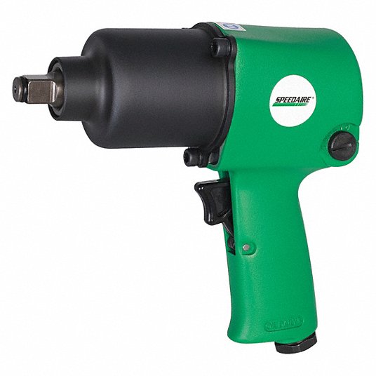 Air Impact Wrench, 90 psi, 600 ft-lb Fastening Torque 21AA50