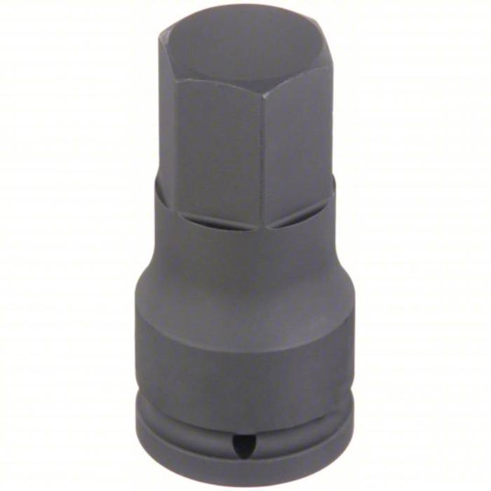 Westward Impact Socket Bit, SAE, 3/4 inch Drive Size, 1 1/4 inch Tip Size, 3 1/2 inch Overall Length 21WL67