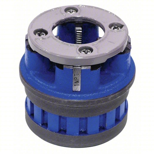Westward Manual Threader Die Head, 12R, For 3/4 inch Pipe, NPT, High-Speed Steel, Right Hand 22XP83