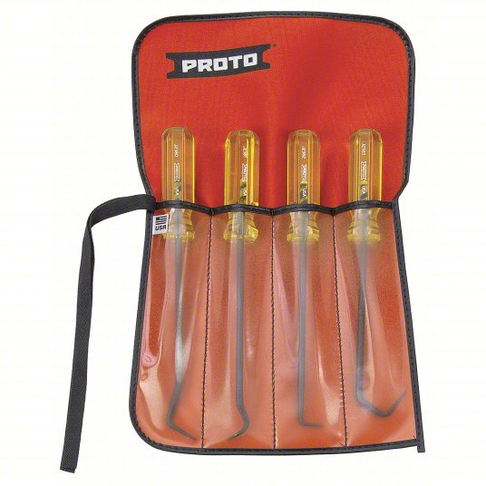 Proto Hook/Pick Set: Steel, Angle/Hook, 45° Angle/90° Angle/Hook Tip J2384S
