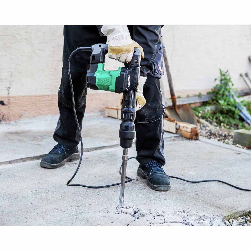 Hikoki Demolition Hammer, 950 W, 7.1 J Impact Energy, SDS Max, Variable Speed, 5.2 kg H41MB2WSZ