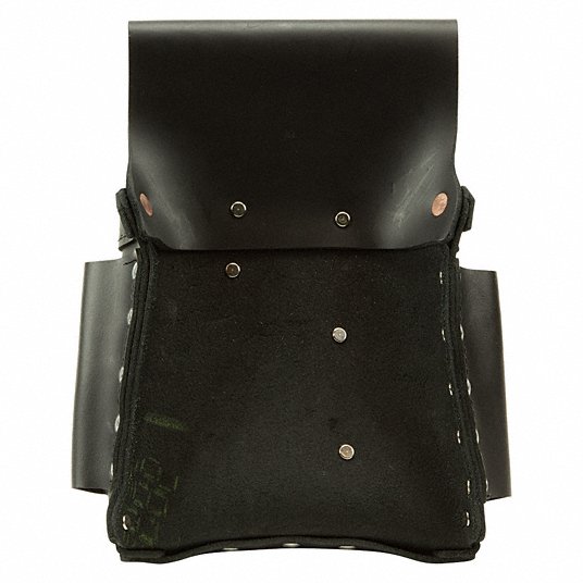 Klein TOOLS, Black Tool Pouch, Leather, For Maximum Belt Width 3 in2DFT6 5162T