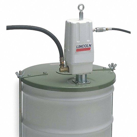Lincoln Air Operated Drum Pump, Unmetered Dispensing with Manual Shut-Off, For Container Type Drum 2535