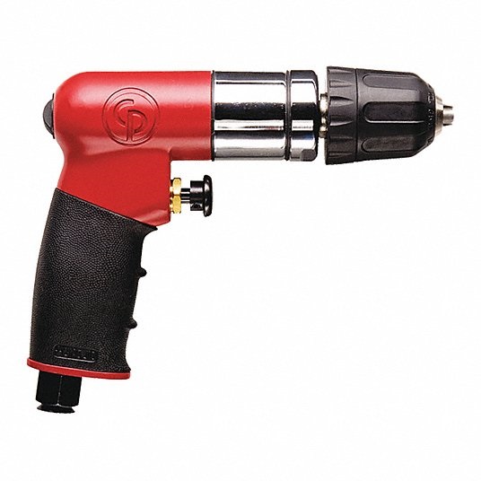 Chicago Pneumatic Air Drill Pistol, 1/4 In, Clearance offer without warranty 468H72 CP7300RQC