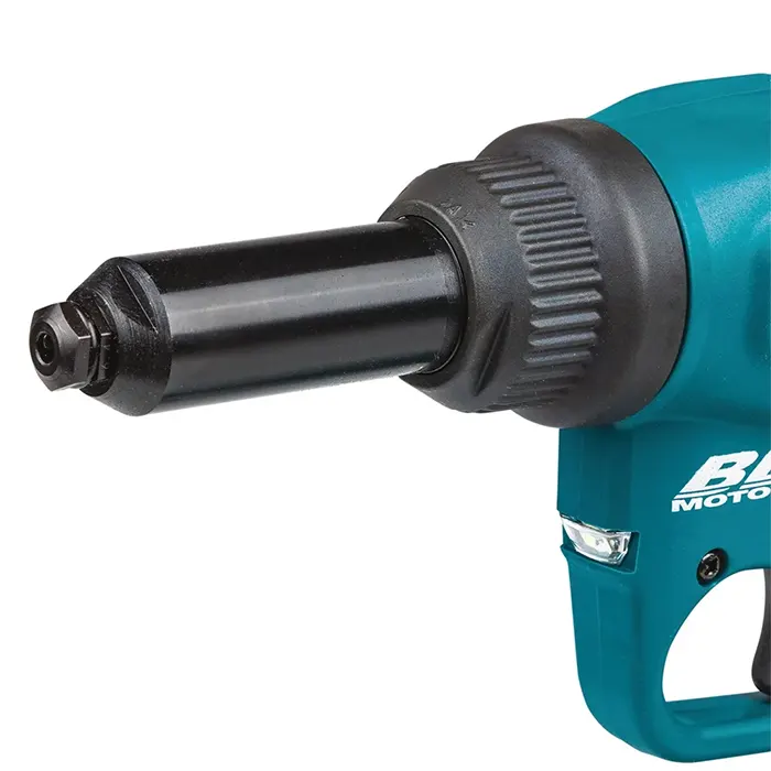 Makita Cordless Rivet Gun, 18V, Pulling Force 10kN, Length of Stroke 25mm, 2.2kg DRV150RFJ