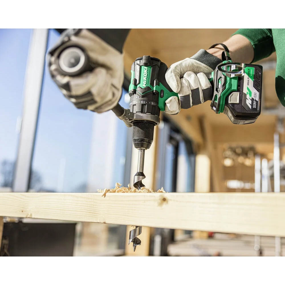 Hikoki Cordless Hammer Drill 36V, 155 Nm Torque, 0–2200 RPM, 33,000 BPM, 2.8 kg DV36DCWRZ