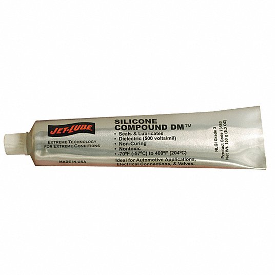 Dielectric Grease, 5.3 oz, Tube, Translucent 73560