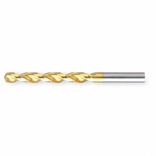 Guhring Jobber Drill Bit, Drill Bit Size 1/4 in, Drill Bit Point Angle 130° 9.00658E+12