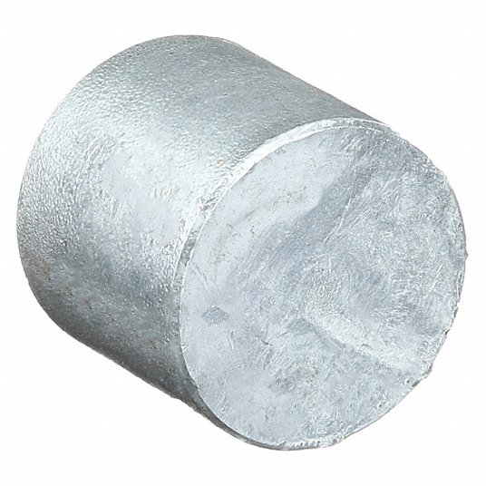 Grainger Approved Cap, Forged Steel, 1/2Inch Pipe Size, Female NPT 1MPK7