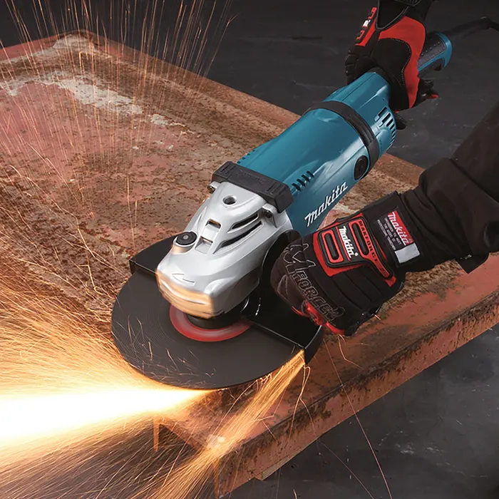 Makita Angle Grinder Machine 180mm(7 inch) , Large Tigger Switch, 2600W, 6.4kg GA7040S01