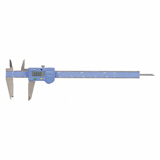 4-Way DIY Digital Caliper: 0 in to 8 in/0 to 200 mm Range, ±0.005 in/±0.20 mm Accuracy 700-123-10