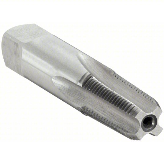 Westward Pipe and Conduit Thread Tap, 1/4 inch-18 Thread Size, 1 1/16 inch Thread Length, 2 7/16 inch Overall Length 5PXH2