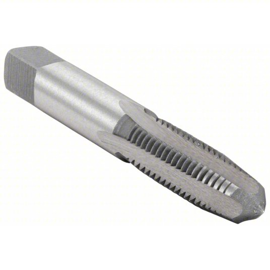 Westward Straight Flute Tap, 1/2 inch-13 Thread Size, 1 21/32 inch Thread Lg, 3 3/8 inch Overall Length 2LXE8