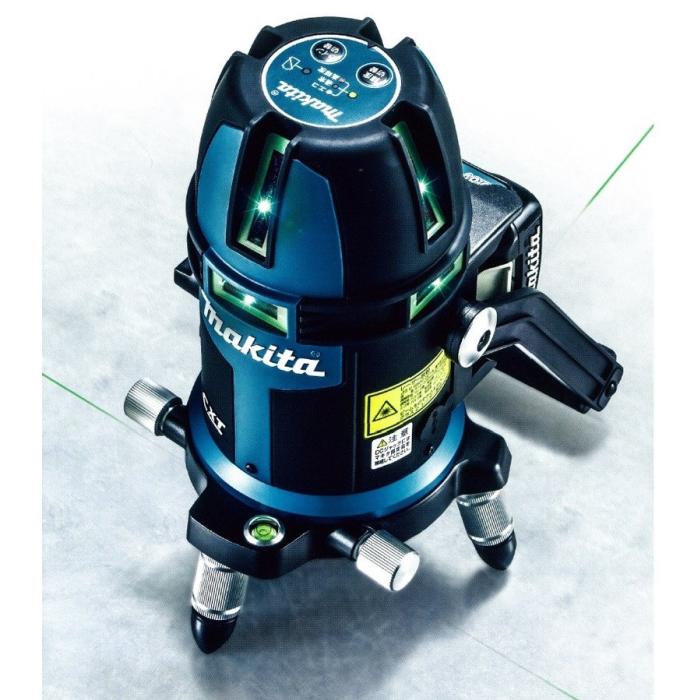 Makita CXT Li-Ion Rechargeable Green Multi Line Laser 12V, SK312G SK312GDZ