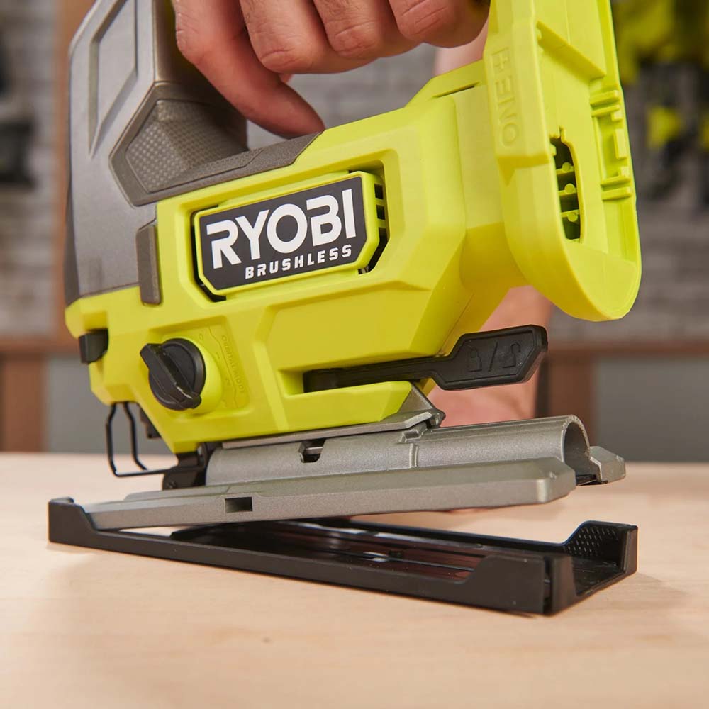 Ryobi Brushless Cordless Jigsaw 18V, 135mm Wood Cutting Capacity RJS18BL-0