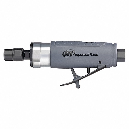 Ingersoll Rand Rear Exhaust Straight Air Die Grinder, 1/4 in Collet, 25,000 RPM Free Speed, 0.33 hp 23Z011 308B