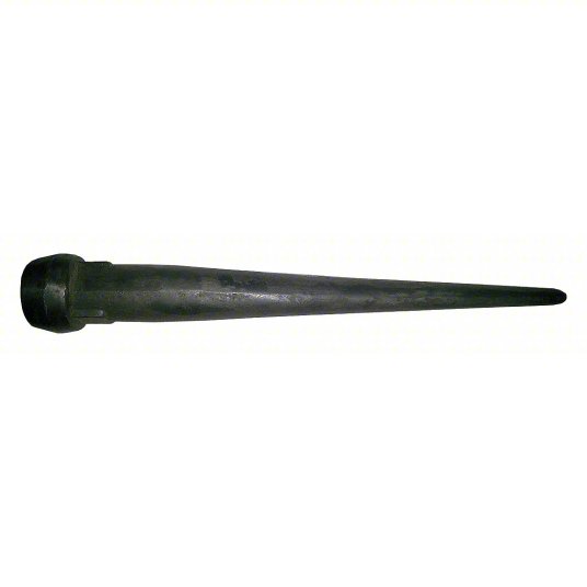 Westward Pin Punch, 1/4 inch Tip Size, Round, 1 1/4 inch Shank Width, 10-inch Overall Length 31MA14