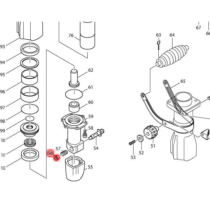 Makita Retainer Sleeve, For HM1303 322987-9