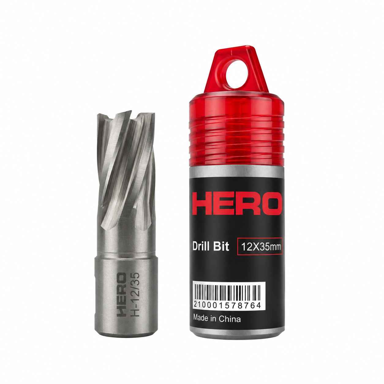 Hero Magnetic Drill Bit 12 x 35 mm TCT Cutting Depth for Precision Metal Hole Cutting H-12/35