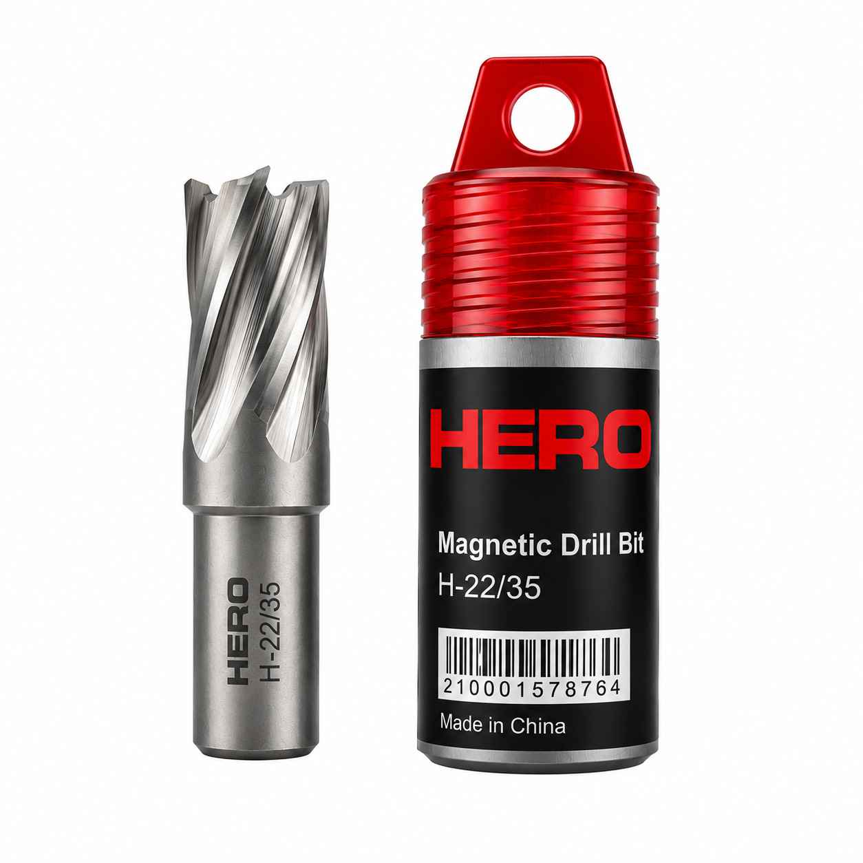 Hero Magnetic Drill Bit 22 x 35 mm TCT Cutting Depth for Structural Steel Drilling H-22/35