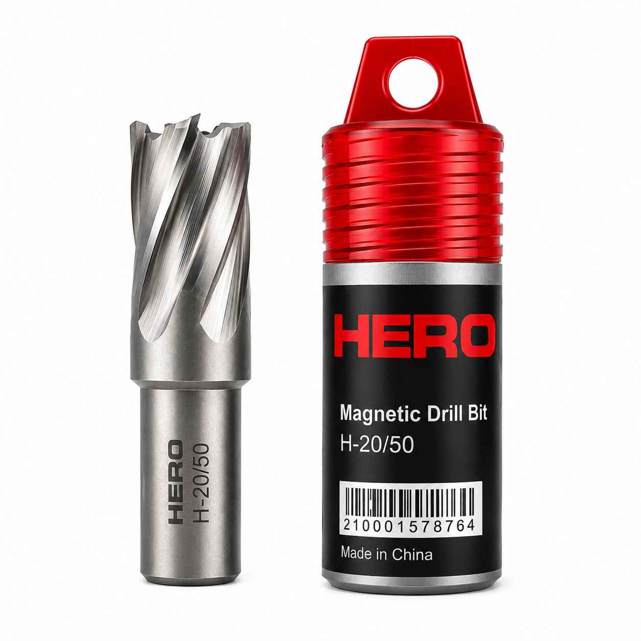 Hero Magnetic Drill Bit 20 x 50 mm TCT Cutting Depth for Deep Metal Drilling H-20/50