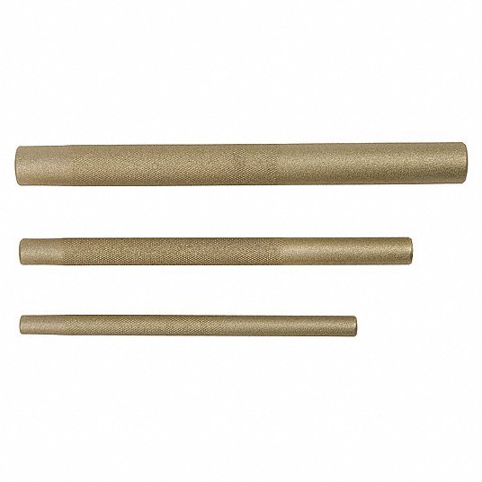 Proto Brass Drift Punch Set, 6 to 8 inch, Number of Pieces 3 J9633B