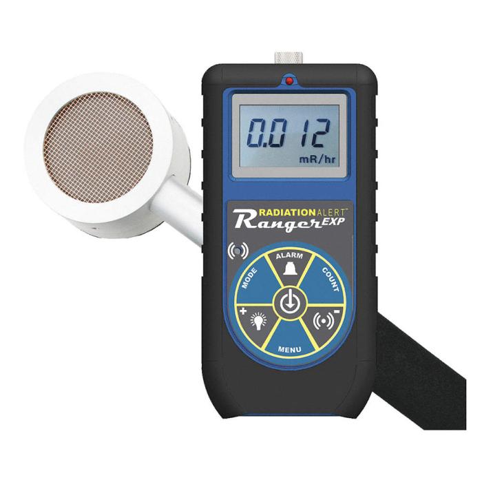 Radiation Alert Detector Radiation .001 Se. Intl Inc 9V INSPECTOR EXP