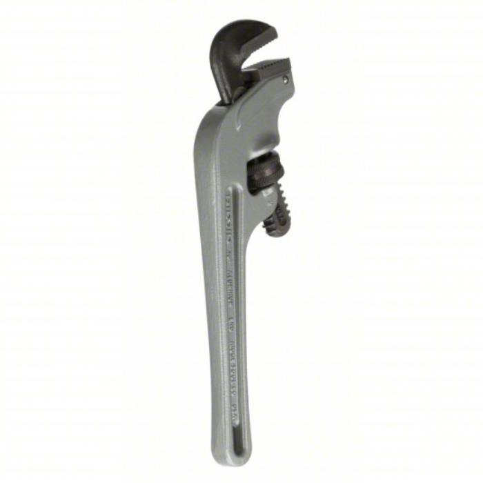 Ridgid End Pipe Wrench, 1 1/2 inch Jaw Capacity, Serrated, 10 inch Overall Length, I-Beam E-910/90107