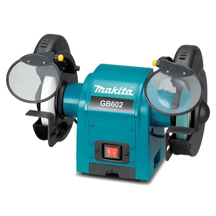 Makita Bench Grinder Machine 150mm (6 inch), 250W, 2850 rpm, 9.2 kg GB602